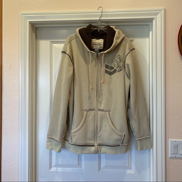 VINTAGE American Rag Sherpa Jacket - Picture 1 of 12